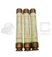 LOT OF 3 FERRAZ SHAWMUT TRS20R TRIONIC FUSE 20A 600VAC 300VDC