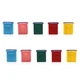 10PCS Mini Block Fuse car Fuse Square Low Profile Box Shaped Kit 20A 30A 40A ...
