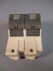 Lot of 2 Allen Bradley Fuse Holder 60A 1P 110-600V w/Indicator 1492-FB1J60-L