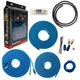 American Bass 4 Gauge CCA Amplifier Kit (Blue)