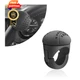 FSTURIOS Steering Wheel Spinner, Non-Slip Silicone ABS Black,round 