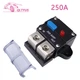 250A Circuit Breaker Self Recovery Fuse Holder Power Fuse for Car Audio 250AMP