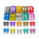 Mandark 100PCS Car Fuses Assortment Kit, Vehicle Mixed Standard & Mini & Low ...