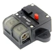 ZOOKOTO 200 Amp Circuit Breaker, Automotive High Current 0 2 4 8 Gauge Wire 