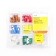 Bussmann Fuses NO.44 Carded Fuse Kits, Atc Fuse Pack 42 Fuses & Tester Puller