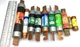 Bussmann Fuse Lot of 10, NON-100, TRS10R, NON-80, FRN-R-80, LPJ-25SP, FLNR100