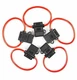 5 PK 8 Gauge ATC Blade In-Line Fuse Holder Oxygen Free Copper AWG GA. PCS LOT  