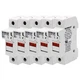 Baomain Cylindrical Fuse Holder RT18-32(X) 10 X 38mm Fuse Base Single Pole 35...