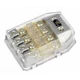 STINGER SHD821 TWO 1/0 GAUGE IN FOUR 4/8 GAUGE OUT POWER OR GROUND DISTRIBUTION