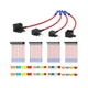 RVBOATPAT 36PCS Fuse Tap 12V 4 Types Add a Fuse Kit with 5A 10A 15A 20A Fuse ...