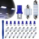 24 PCS Car Interior LED Lights Kit 194 T10 DE3175 578 31mm 41mm LED Bulbs Int...