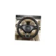 Car Steering Wheel Cover, 14.5-15" Anti-Slip 3D Honeycomb Design Round Black