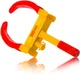Heavy Duty Trailer Lock Wheel Clamp, Adjustable Anti-Theft Tire Lock Boot for Ca