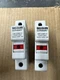 Lot Of (2) FERRAZ SHAWMUT USCC1I-DC24 P215477 24 VDC, ULTRASAFE FUSE HOLDER 30A