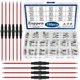 Eoppen 10Pcs 5x20mm / 6x30mm 18 AWG Fuse Holder Inline Screw Type + 15... 