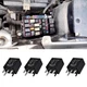 RGOAANC 4PCS Car AC Relay, 5PIN Electrical Relays, Automotive Engine 