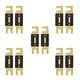 The Wires Zone High-Quality Gold Plated 300A Amp ANL Fuse (10 Pack)