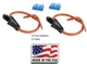 (2) 12 GAUGE ATC FUSE HOLDER IN-LINE WITH (2) 15 AMP FUSE Made in USA 