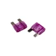 Rockford Fosgate 100 Amp MAXI Fuse Platinum Finish (2-Pack) RFFM100
