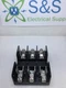 Gould Shawmut Fuse Block 20608R 250V 60-75 Amp 3 Pole