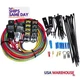 Painless Wiring 70118, One Black Plastic 7 Circuit Hd High Amp Dual 70 Amp Relay