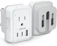 1 Pack South Africa Plug Adapter, VINTAR Foldable Type M Adapter for South Af..