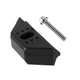 ANFTDCO Base Clamp Car Battery Hold Down Kit, OEM#14005061 Vehicle Black 