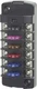 BLUE SEA Compatible with Blue Sea Systems ST Blade Fuse Block, 6 Independent Cir