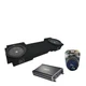 02-13 Chevy Silverado HD Crew Truck Kicker CompR CWR10 Dual 10 Sub Box CX1200.1