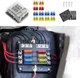 Marine Fuse Block 6 Way Waterproof 12V 24V with LED Indicator