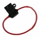 14 Gauge ATC ATO In-Line Fuse Holder Wire Copper 12V Blade Waterproof 