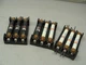 LOT OF 3 MARATHON FUSE HOLDERS R6F30A3B 600V 30A W/FUSES FRS-R-15/TRS15R