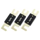 30 Amp to 500 Amp 32 VDC ANL Blade Fuse For car Audio and Video System, 3-Pack