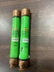 Bussman FRS-R-20 Fusetron Energy Efficient Fuses 600Vac 200kA 300Vdc - Lot of 2